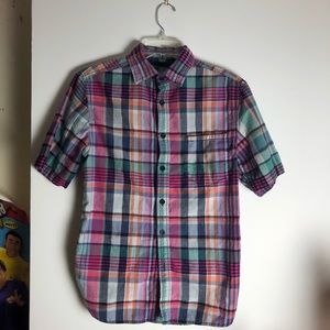 Mossimo Supply Co Multicolored Plaid shirt